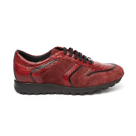 burgundy versace shoes|versace sneakers for women.